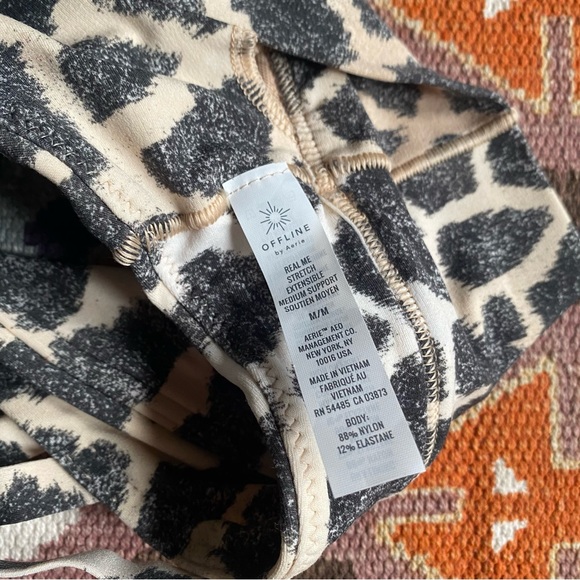 Offline by Aerie Cheetah Support Bra w/ removable pads Size Medium Brand New - Picture 4 of 7